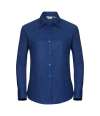 932F Ladies' Long Sleeve Easy Care Oxford Shirt Bright Royal colour image